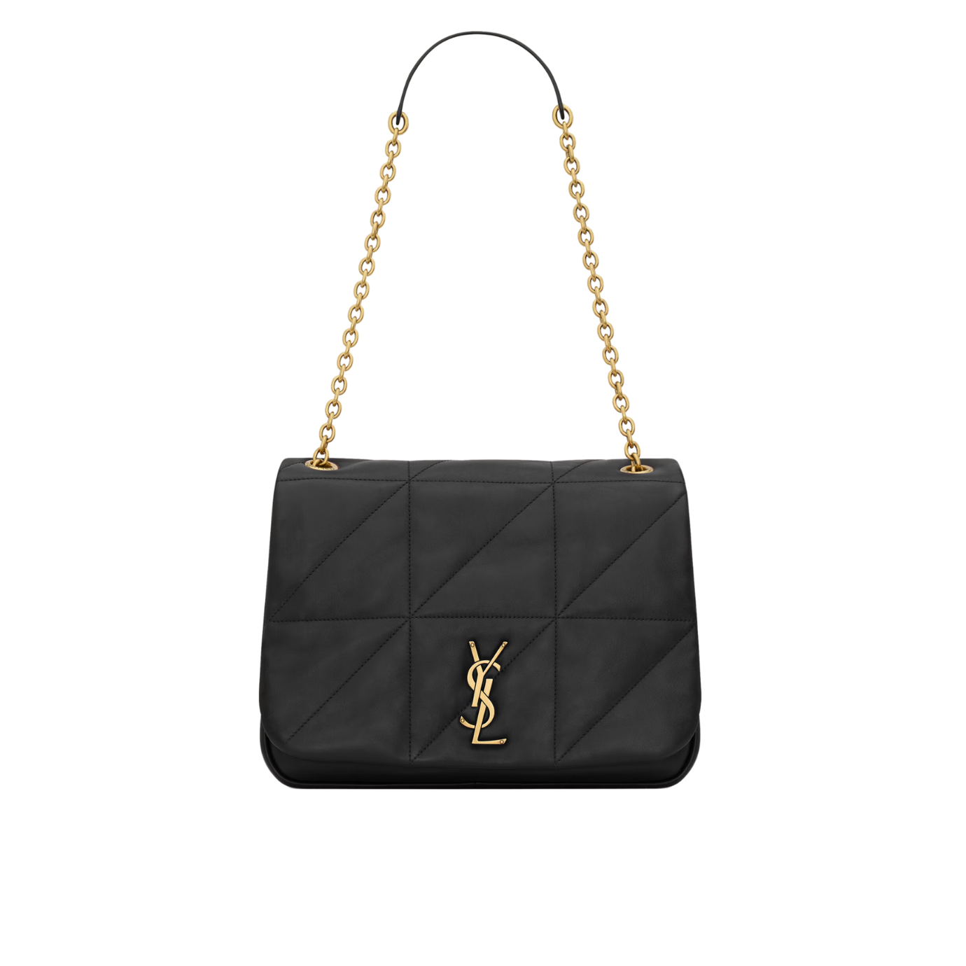 Visuel 2 : Saint Laurent | Maxi Sac Jamie 4.3 noir vernis| Boutique Parenthese