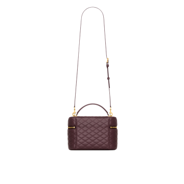 Visuel 4 : Collection Saint Laurent Bordeaux | Sac gaby vanity large hot wine| Boutique Parenthese Bordeaux