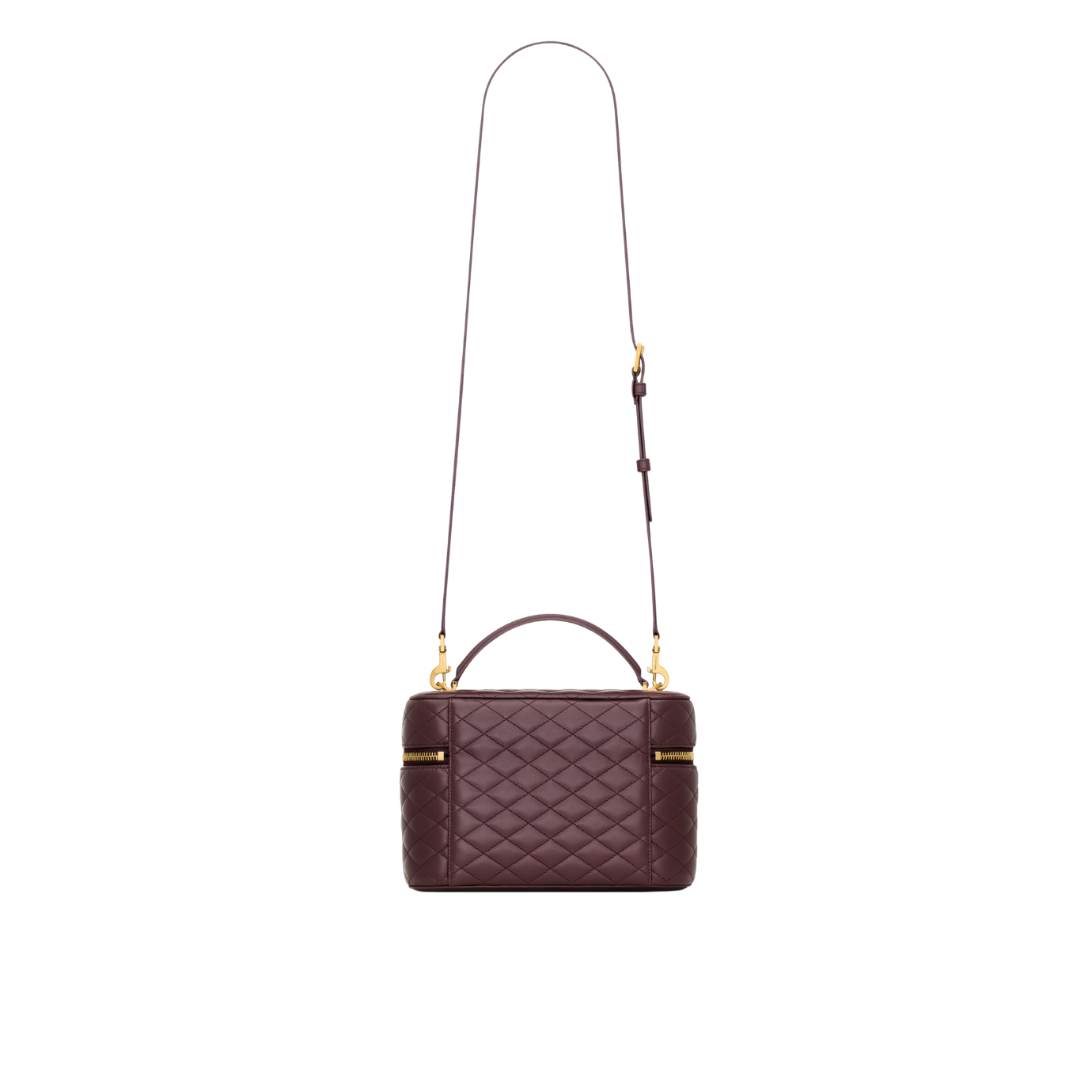 Visuel 4 : Collection Saint Laurent Bordeaux | Sac gaby vanity large hot wine| Boutique Parenthese Bordeaux