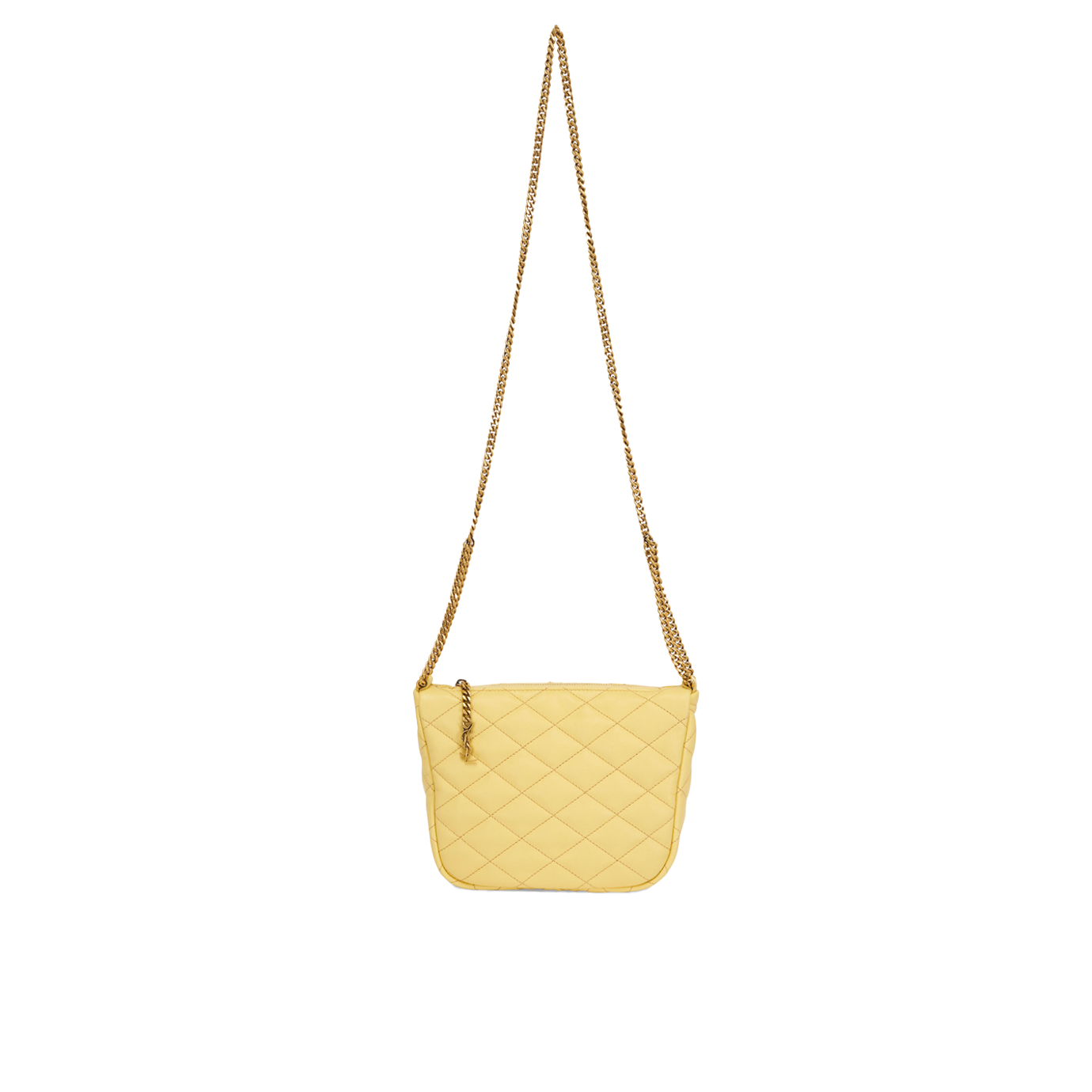 Visuel 2 : Collection Saint Laurent Bordeaux | Sac pochette gaby cuir jaune| Boutique Parenthese Bordeaux
