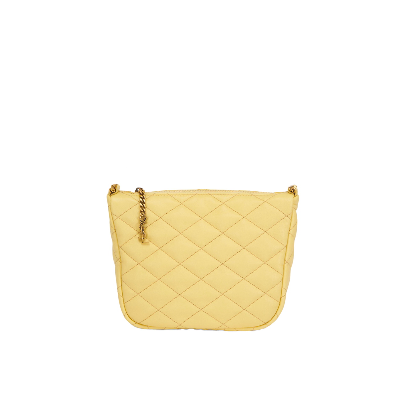 Visuel 1 : Collection Saint Laurent Bordeaux | Sac pochette gaby cuir jaune| Boutique Parenthese Bordeaux