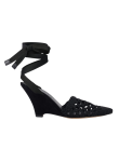 Visuel 1 : Collection Jacquemus Bordeaux | Espadrilles hautes noires| Parenthese Bordeaux