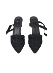 Visuel 2 : Collection Jacquemus Bordeaux | Espadrilles hautes noires| Parenthese Bordeaux