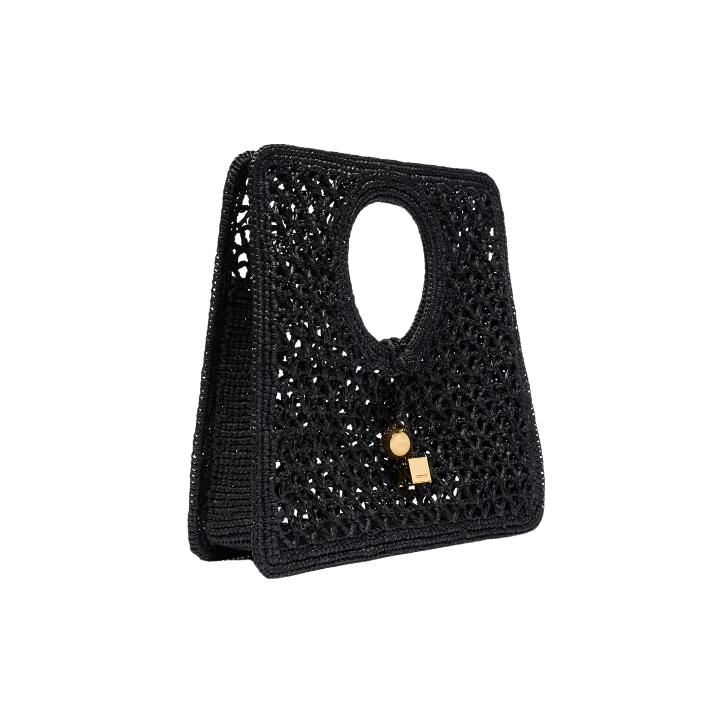 Visuel 2 : Jacquemus | Sac Le petit Carré Spiaggia Noir| Boutique Parenthese Bordeaux