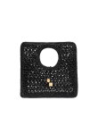 Visuel 1 : Jacquemus | Sac Le petit Carré Spiaggia Noir| Boutique Parenthese Bordeaux