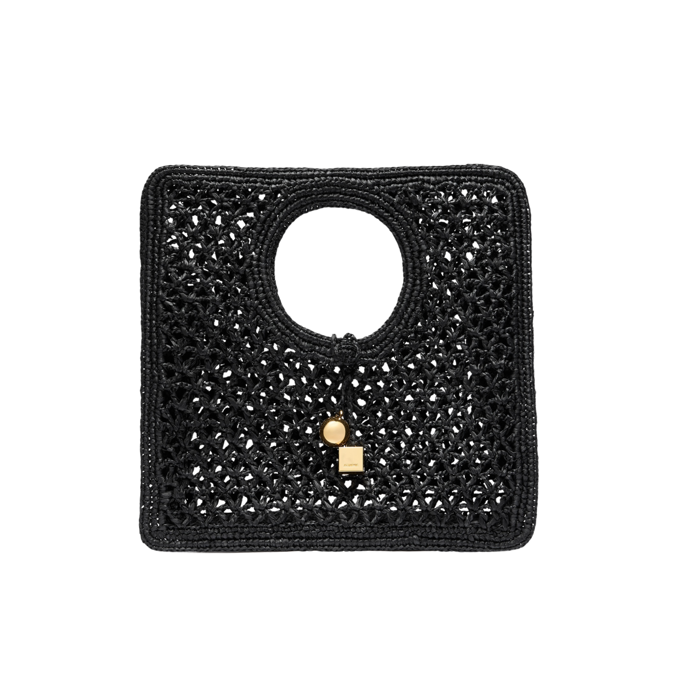 Visuel 1 : Jacquemus | Sac Le petit Carré Spiaggia Noir| Boutique Parenthese Bordeaux
