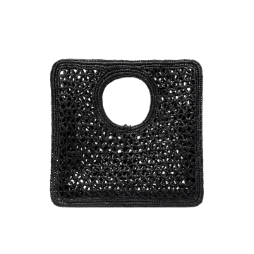 Visuel 3 : Jacquemus | Sac Le petit Carré Spiaggia Noir| Boutique Parenthese Bordeaux