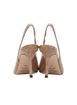 Visuel 3 : Jimmy Choo | Escarpin Love Slingback vernis croco beige| Boutique Parenthese Bordeaux