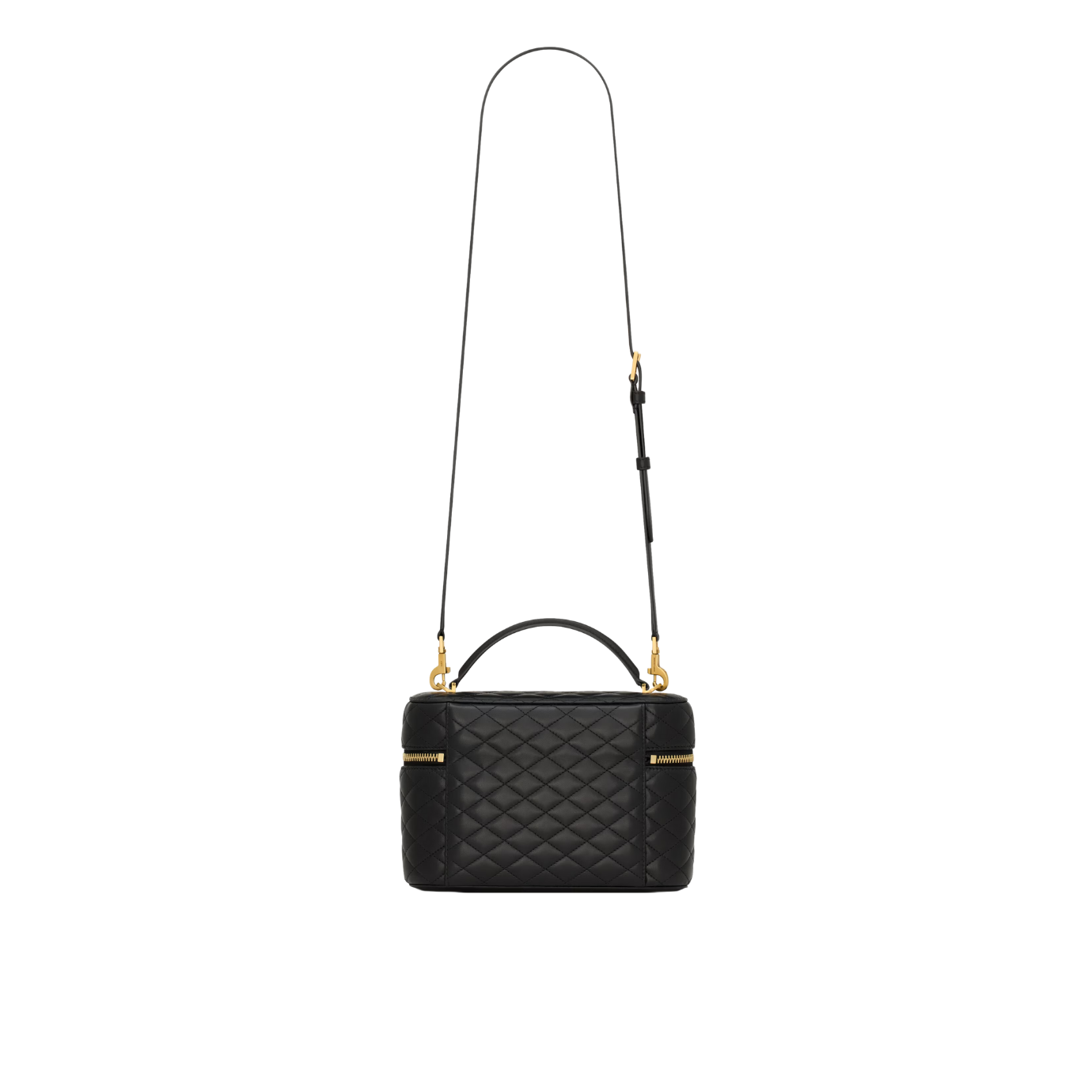 Visuel 4 : Collection Saint Laurent Bordeaux | Sac gaby vanity large noir| Boutique Parenthese Bordeaux