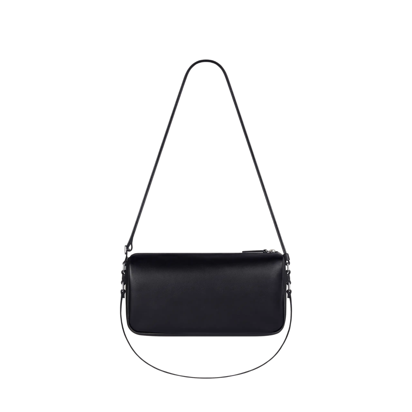 Visuel 3 : Courrèges | Petit sac Three Sixty en cuir noir | Boutique Parenthese Bordeaux