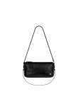 Visuel 1 : Courrèges | Petit sac Three Sixty en cuir noir vinyle | Boutique Parenthese Bordeaux