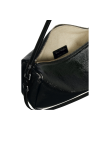 Visuel 4 : Courrèges | Petit sac Three Sixty en cuir noir vinyle | Boutique Parenthese Bordeaux