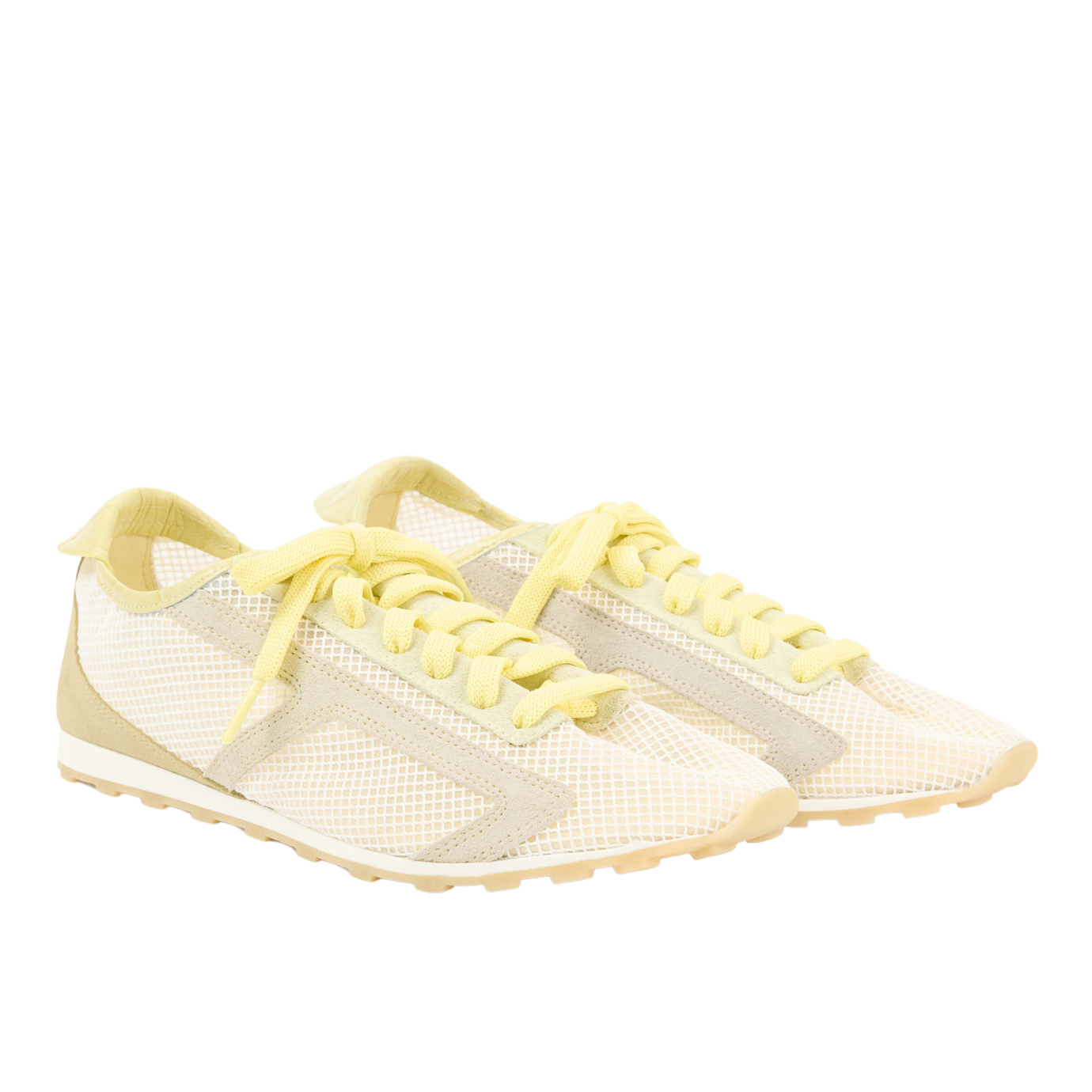 Visuel 2 : Collection Jacquemus Bordeaux | Sneakers les Tennis dusty yellow| Parenthese Bordeaux