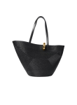 Visuel 3 : Collection Jacquemus| Sac Le Bambola raphia noir | Boutique de sacs de Luxe Parenthese Bordeaux