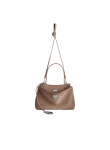 Visuel 4 : Collection Balenciaga Bordeaux | Sac Rodeo small en suède sésame|  Sac de Luxe Parenthese Bordeaux