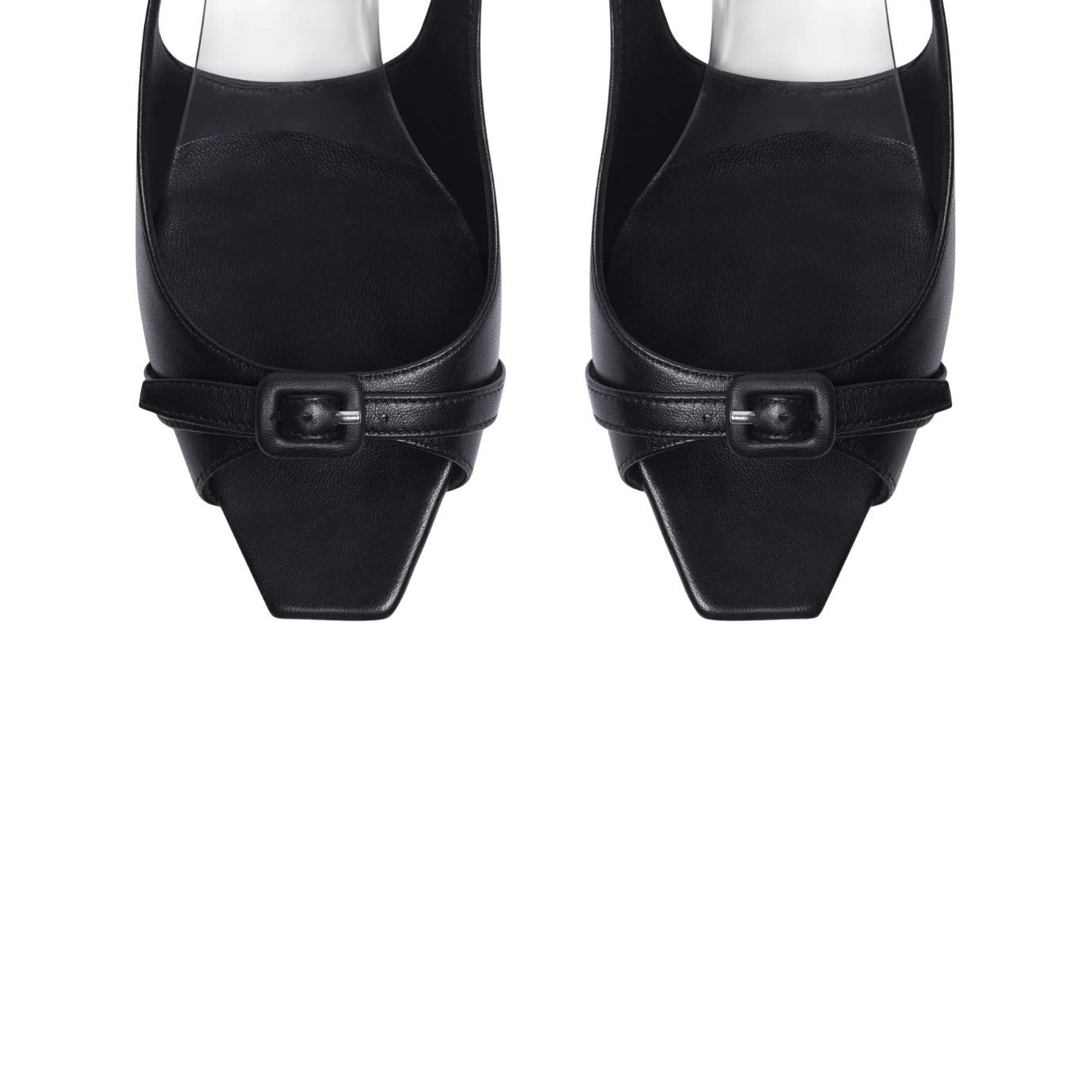 Visuel 4 : Collection Courrèges Bordeaux | Sandale en cuir noir| Boutique Parenthese