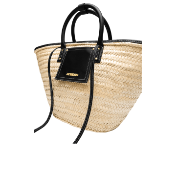 Visuel 3 : Jacquemus | Le panier soli noir| Boutique Parenthese Bordeaux