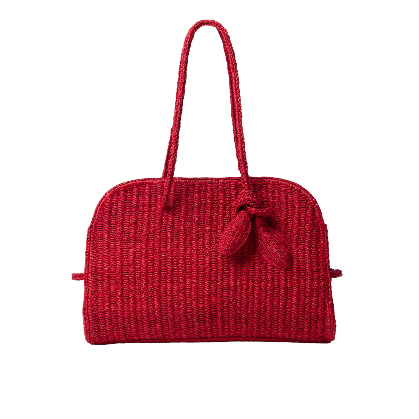 Visuel 1 :  Jacquemus | Le Turismo raphia rouge|Boutique Parenthese Bordeaux