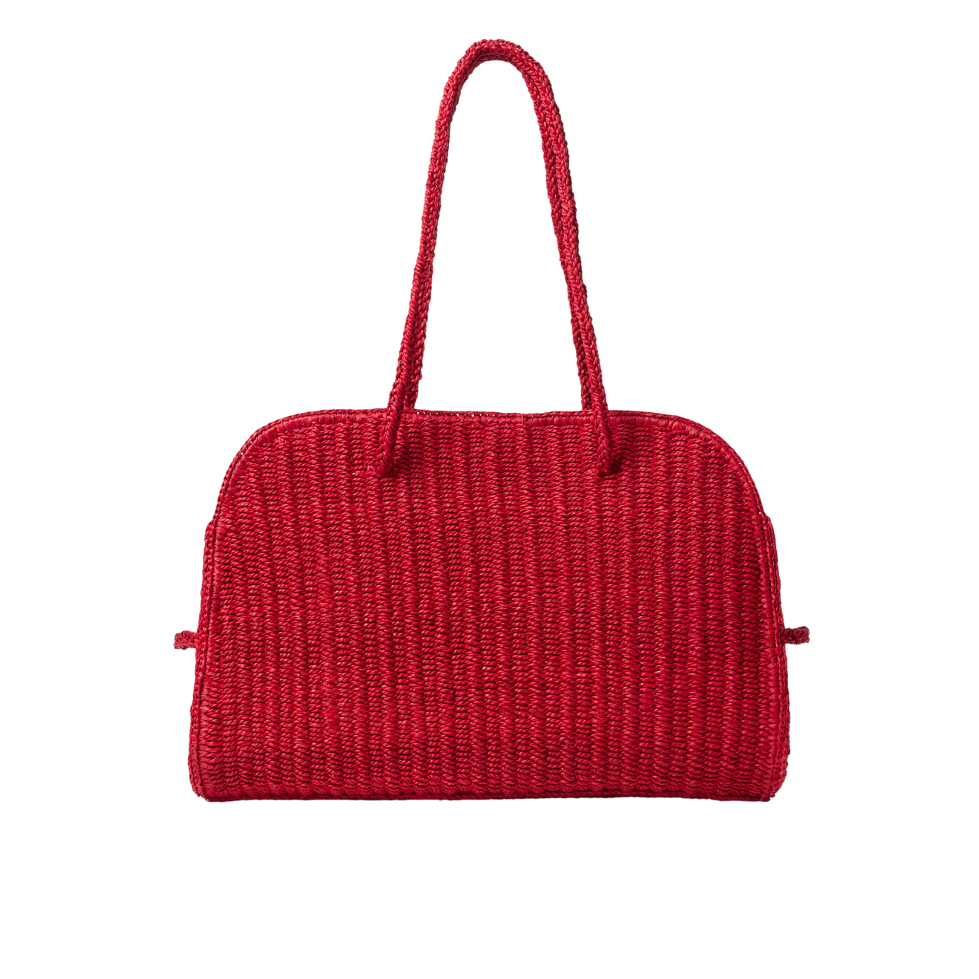 Visuel 3 :  Jacquemus | Le Turismo raphia rouge|Boutique Parenthese Bordeaux