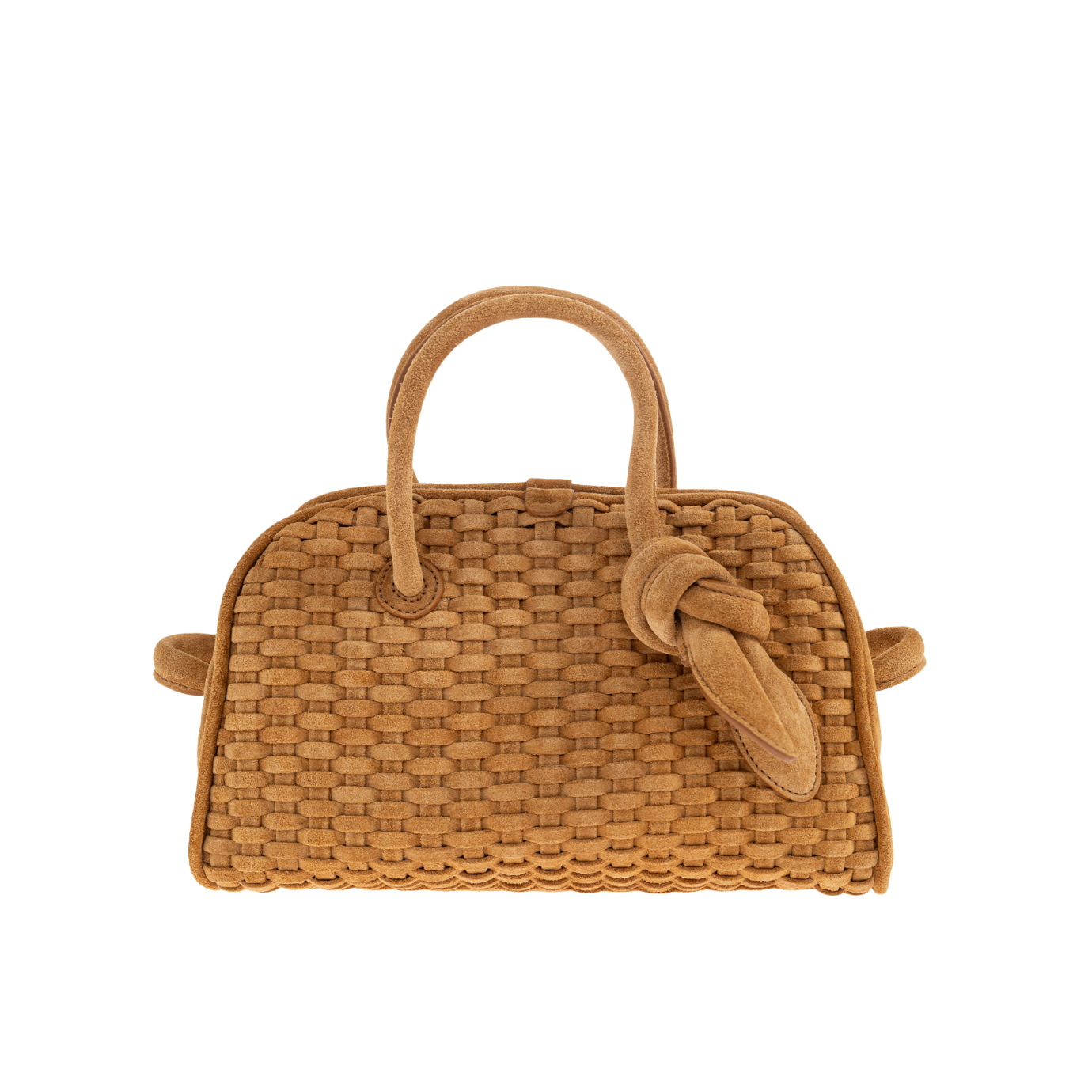 Visuel 1 :  Jacquemus | Le Petit Turismo daim camel|Boutique Parenthese Bordeaux