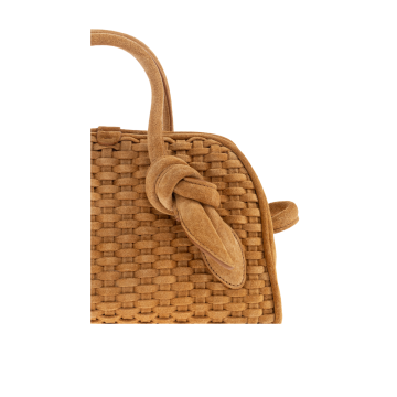Visuel 4 :  Jacquemus | Le Petit Turismo daim camel|Boutique Parenthese Bordeaux