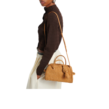 Visuel 6 :  Jacquemus | Le Petit Turismo daim camel|Boutique Parenthese Bordeaux