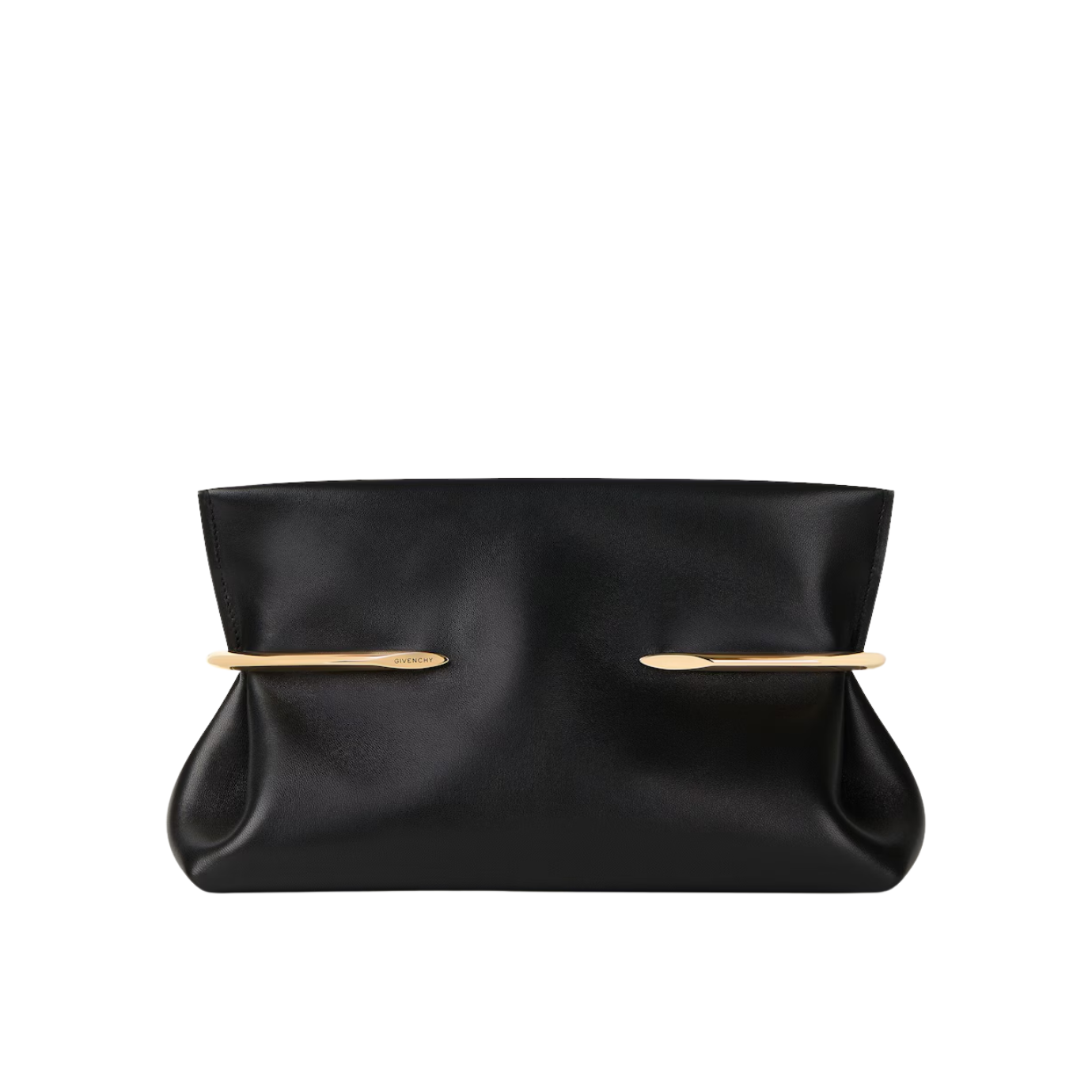 Visuel 1 : Givenchy | Pochette Pinch souple cuir noir | Boutique de sacs luxe Parenthese Bordeaux