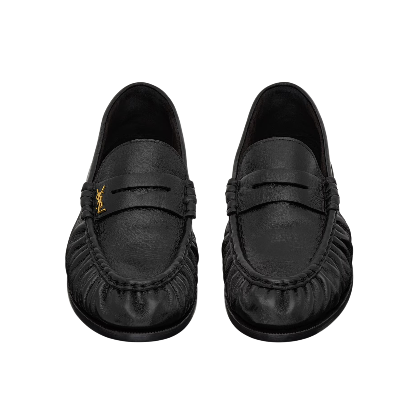 Visuel 3 : Saint Laurent Chaussure | Le loafer Supple en cuir noir | Boutique Parenthese Bordeaux