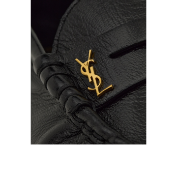 Visuel 4 : Saint Laurent Chaussure | Le loafer Supple en cuir noir | Boutique Parenthese Bordeaux