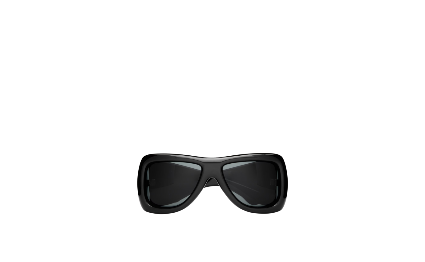 Visuel 1 : Saint Laurent Accessoire| Lunettes de soleil 902 HOWL noires| Parenthese Bordeaux