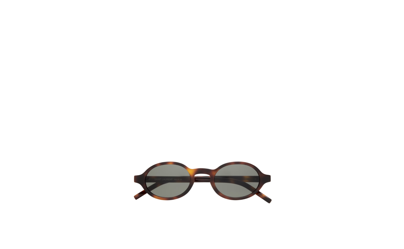 Visuel 1 : Saint Laurent Accessoire| Lunettes de soleil m161 medium havana and grey| Parenthese Bordeaux