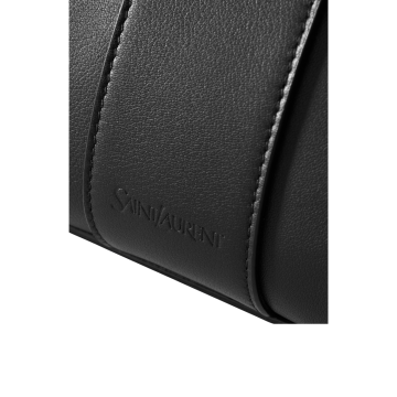 Visuel 4 : Saint Laurent | Cabas y small en cuir grainé noir | Boutique Parenthese Bordeaux