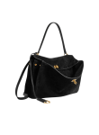 Visuel 3 : Collection Balenciaga|Sac Rodeo Medium en suede noir| Boutique Parenthese Bordeaux