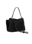Visuel 4 : Collection Balenciaga|Sac Rodeo Medium en suede noir| Boutique Parenthese Bordeaux