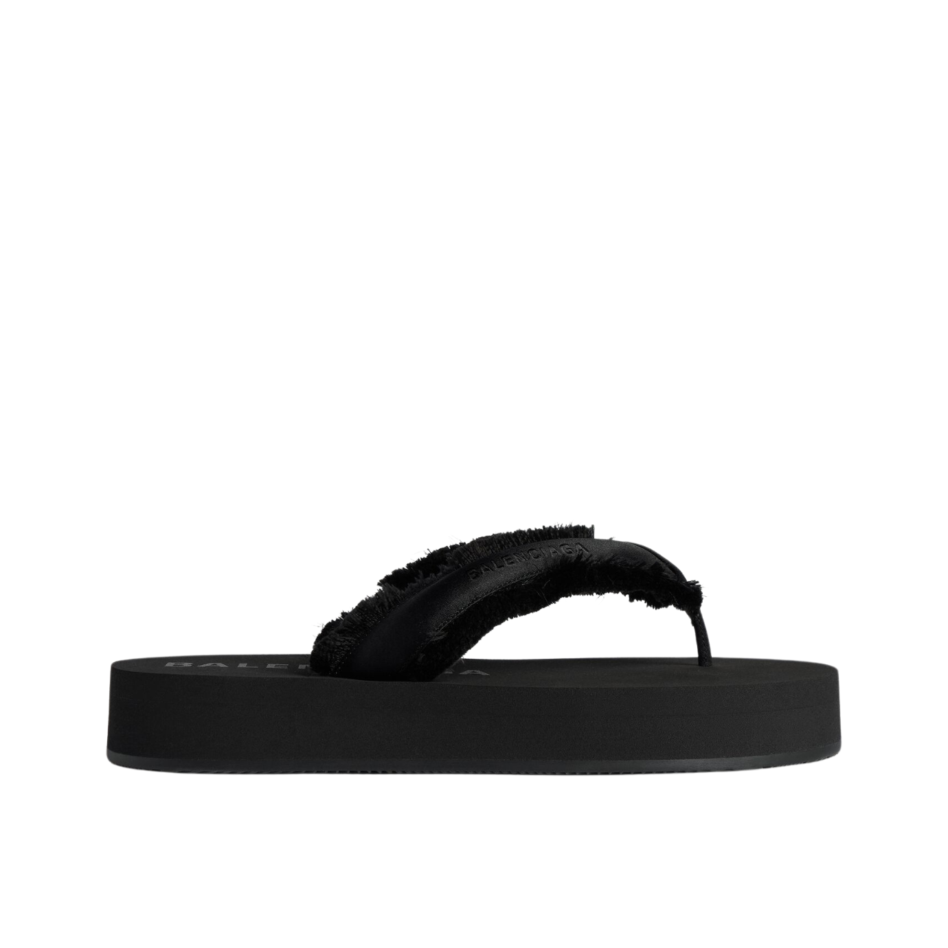 Visuel 1 : Collection Balenciaga Bordeaux | Tong jet lag noir| Chaussures de Luxe Parenthese Bordeaux