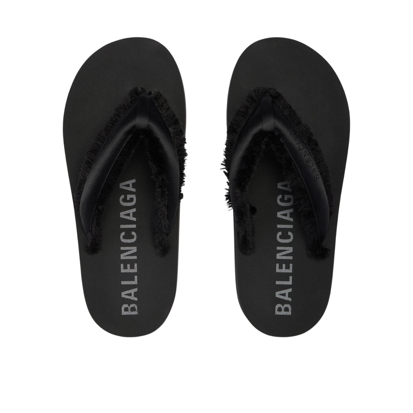 Visuel 2 : Collection Balenciaga Bordeaux | Tong jet lag noir| Chaussures de Luxe Parenthese Bordeaux