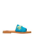 Visuel 1 : Collection Chloé Bordeaux | Mule Woody Palm Tree | Boutique de chaussures de Luxe Parenthese Bordeaux