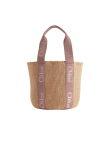 Visuel 1 : Chloé |Large Panier Woody Nougat | Boutique de Luxe Parenthese Bordeaux