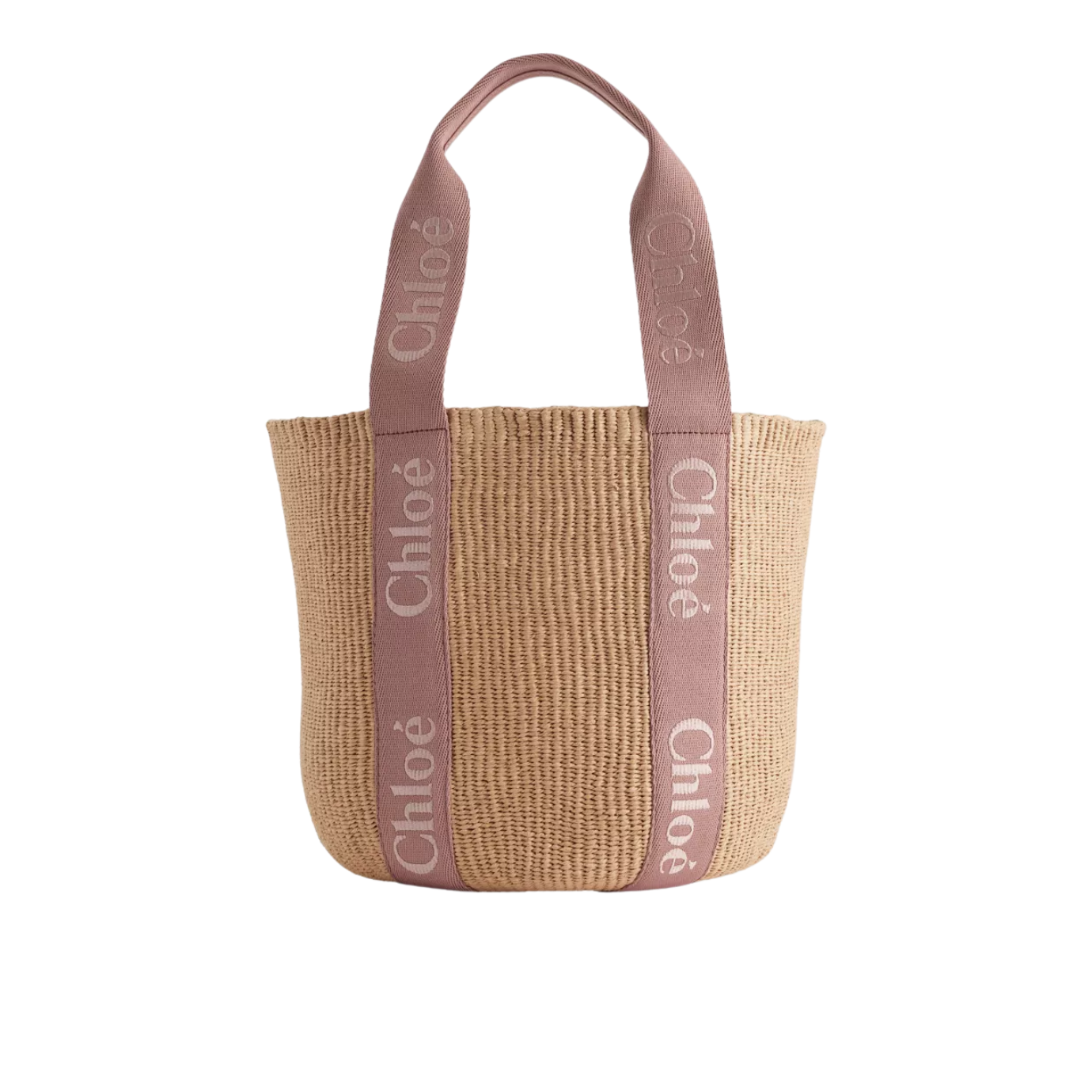 Visuel 1 : Chloé |Large Panier Woody Nougat | Boutique de Luxe Parenthese Bordeaux