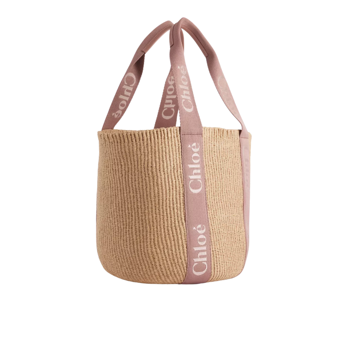 Visuel 2 : Chloé |Large Panier Woody Nougat | Boutique de Luxe Parenthese Bordeaux