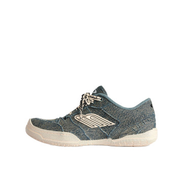 Visuel 2 : Collection Balenciaga Bordeaux | Sneakers Hamptons denim bleu| Parenthese Bordeaux
