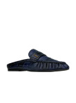 Visuel 3 : Collection Saint Laurent Bordeaux | Chaussures Loafer en cuir souple marine| Sac de Luxe Parenthese Bordeaux