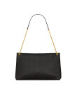 Visuel 3 : Collection Saint Laurent | Sac enveloppe large en cuir noir | Boutique Parenthese Bordeaux