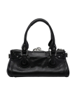 Visuel 3 : Chloé Sac Paddington en cuir noir argent| Boutique de sacs de Luxe Parenthese