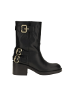 Visuel 1 : Collection Chloé| Bottine Dakota en cuir noir | Boutique de chaussures de Luxe Parenthese Bordeaux