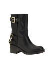 Visuel 2 : Collection Chloé| Bottine Dakota en cuir noir | Boutique de chaussures de Luxe Parenthese Bordeaux