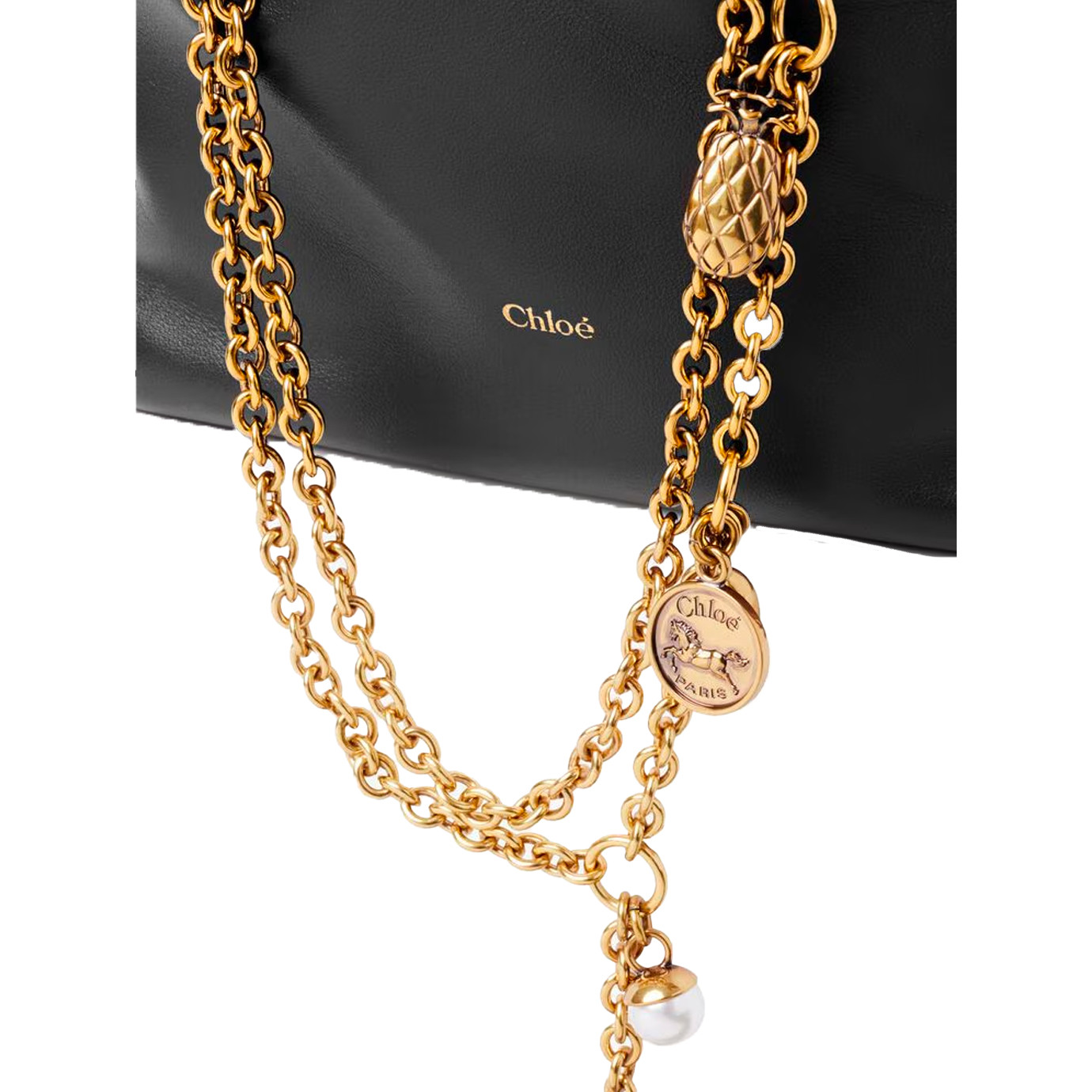 Visuel 4 : Chloé | Sac Chloé Icons en noir | Boutique Parenthese Bordeaux
