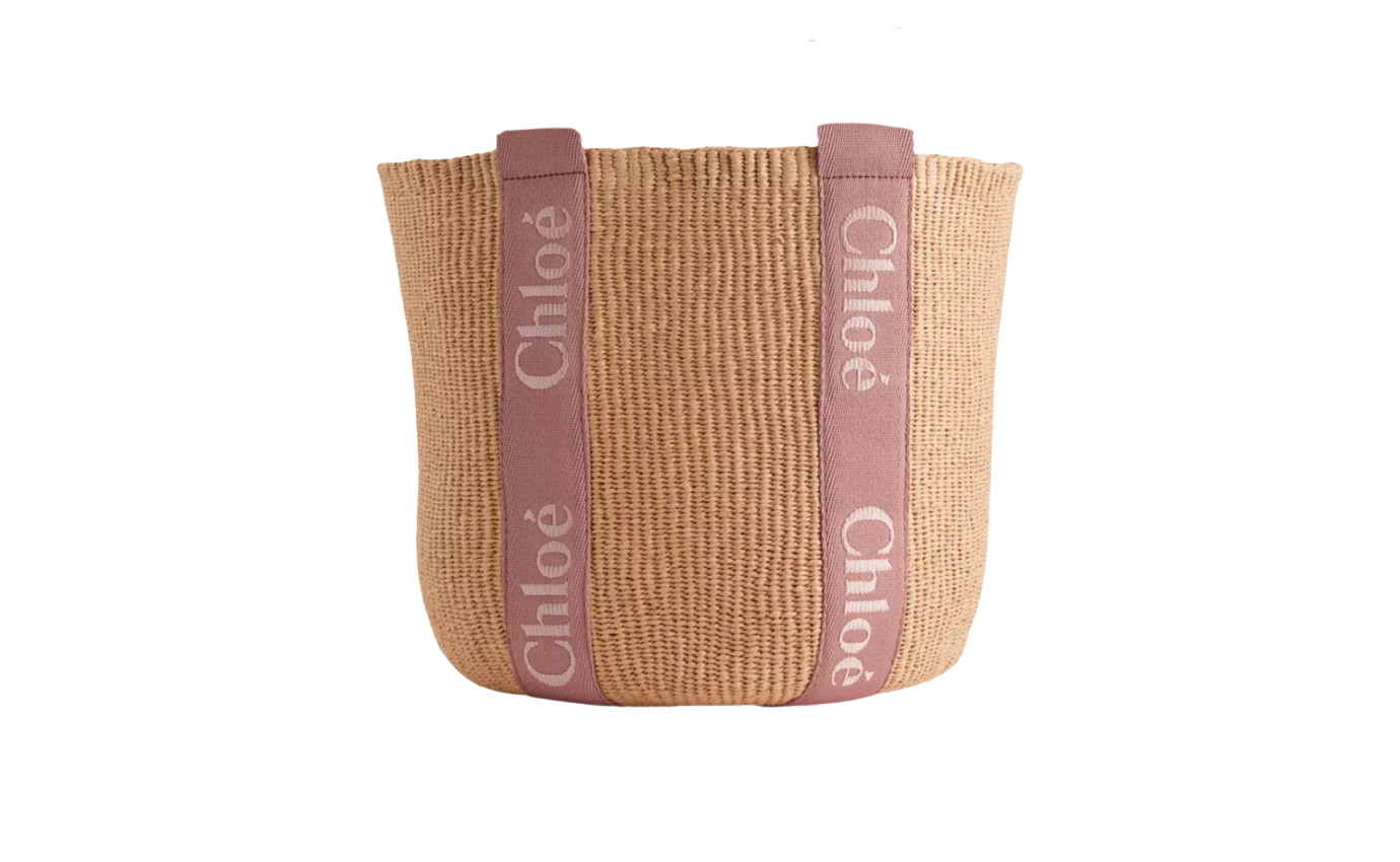 Visuel 1 : Chloé |Large Panier Woody Nougat | Boutique de Luxe Parenthese Bordeaux