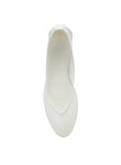 Visuel 2 : Collection Jacquemus Bordeaux | Ballerine Ovalo en cuir blanc| Boutique de luxe Bordeaux