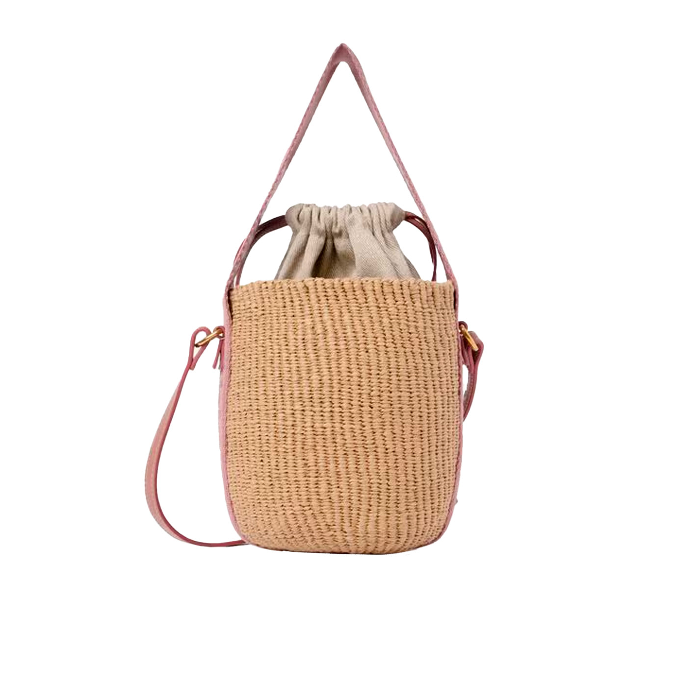Visuel 2 : Chloé |Petit Panier Woody Nougat | Boutique de Luxe Parenthese Bordeaux